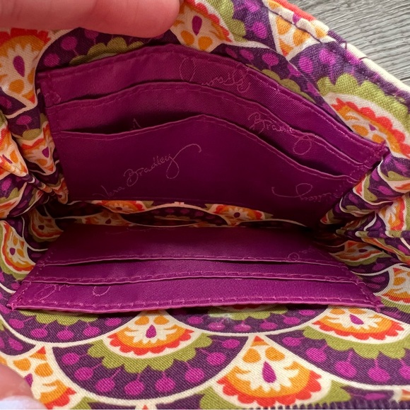 Vera Bradley Plum Crazy Mini Hipster Crossbody - Picture 6 of 14